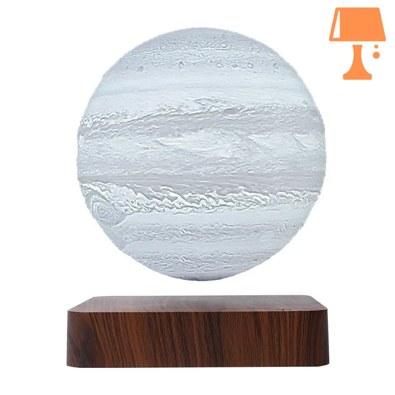 lampe de chevet ronde led jupiter