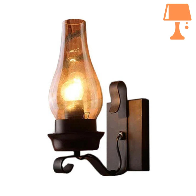 lampe de chevet rustique vintage