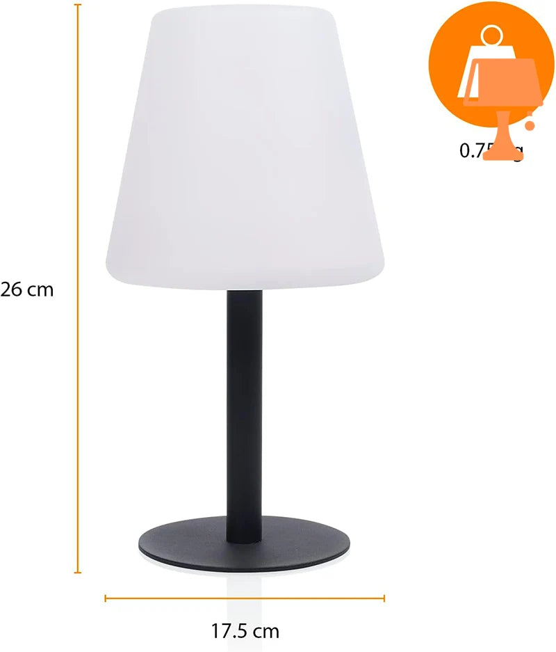 lampe de chevet solaire mesure