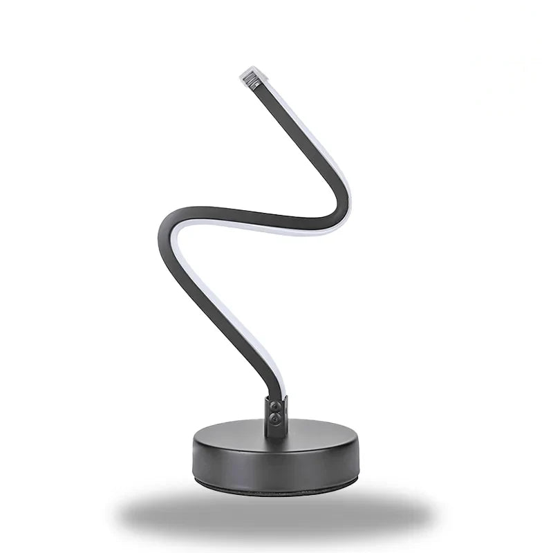 lampe de chevet spirale