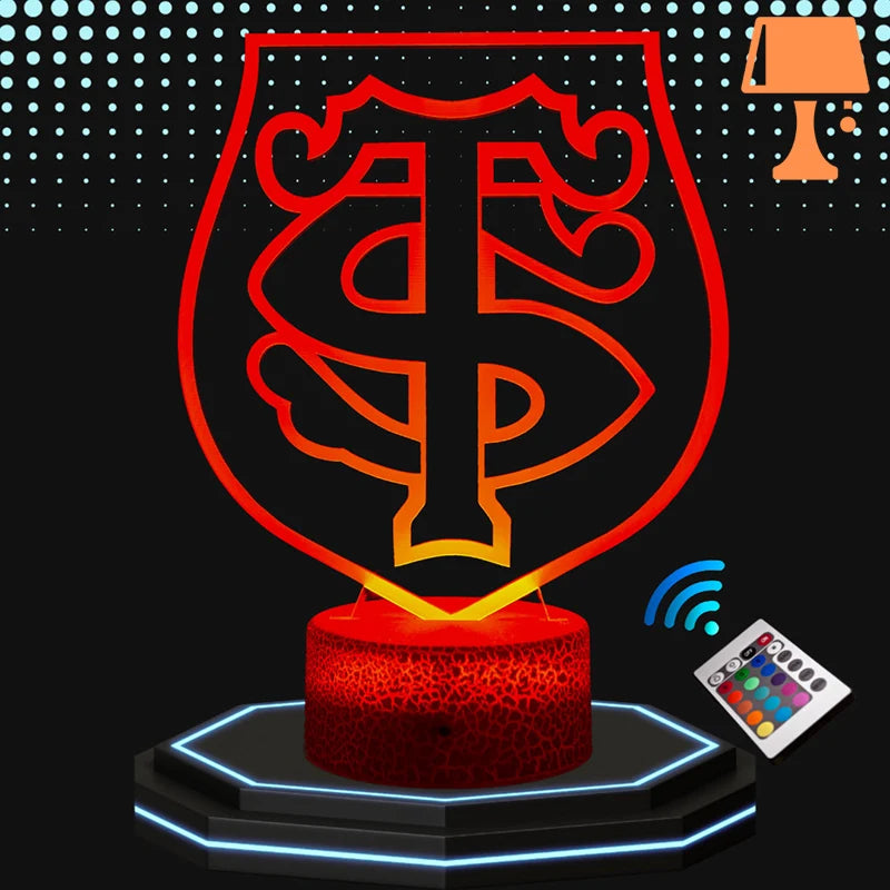 lampe de chevet stade toulousain design