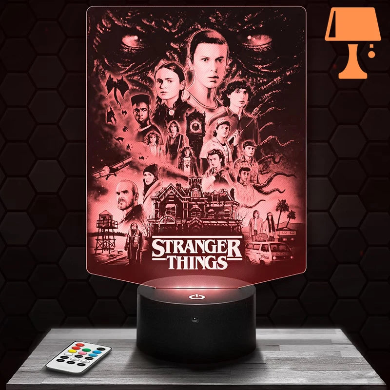 lampe de chevet stranger things design