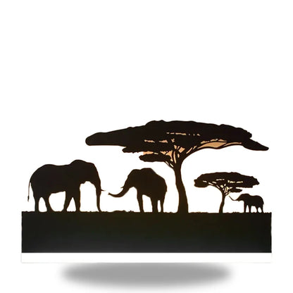 lampe de chevet style africain