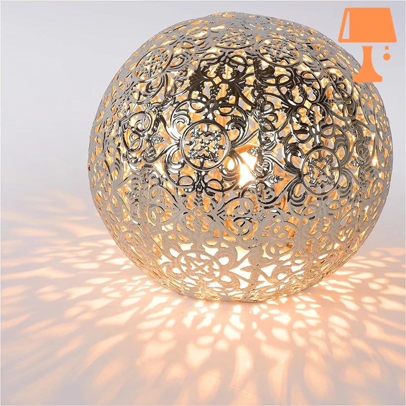 lampe de chevet style indien motif