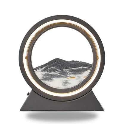 lampe de chevet style montagne noir