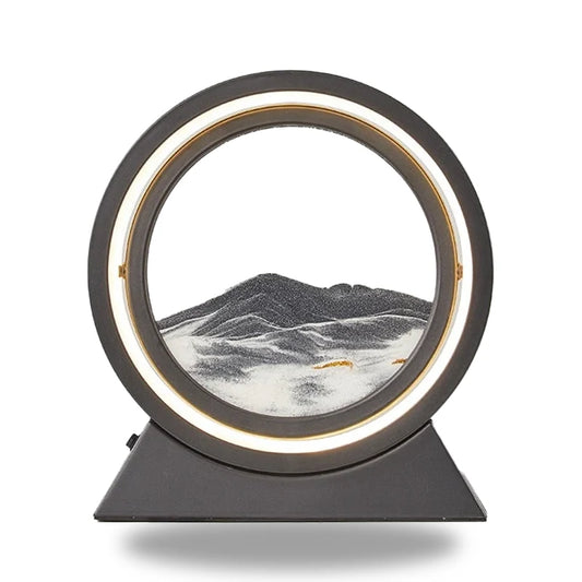 lampe de chevet style montagne noir