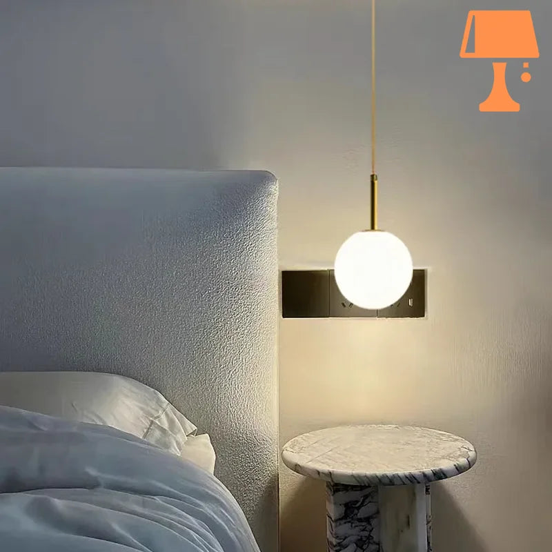 Lampe Suspendue Design en Verre luxe