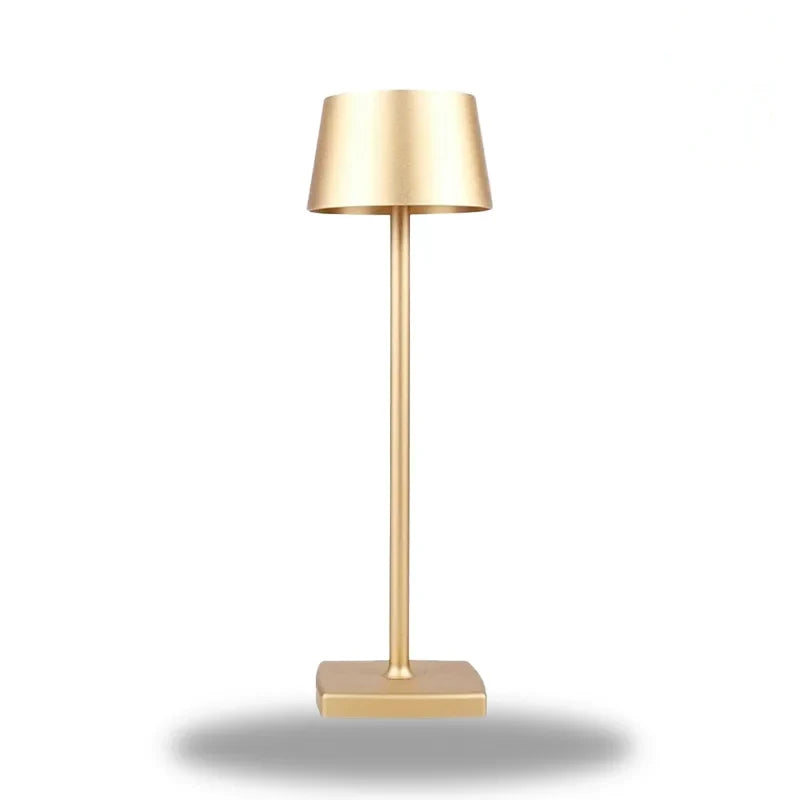 lampe de chevet tactile doree