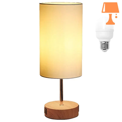 lampe de chevet tactile maison bois