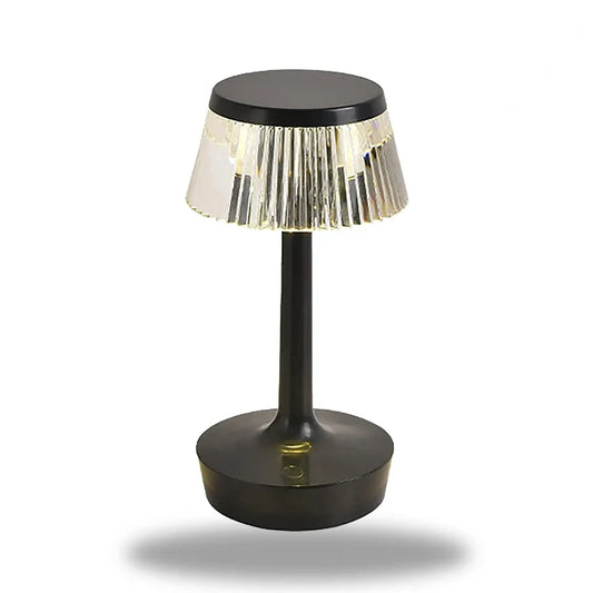 lampe de chevet tactile noir