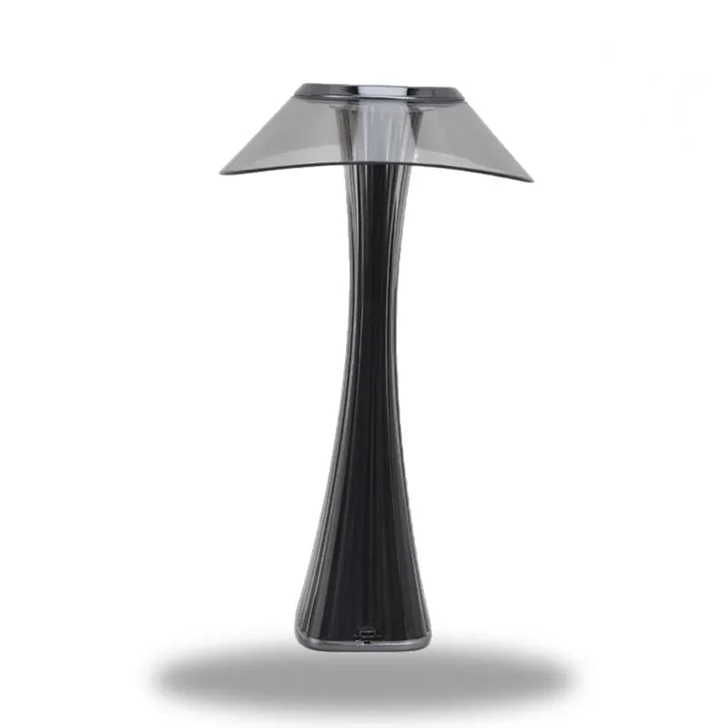 lampe de chevet tactile noire