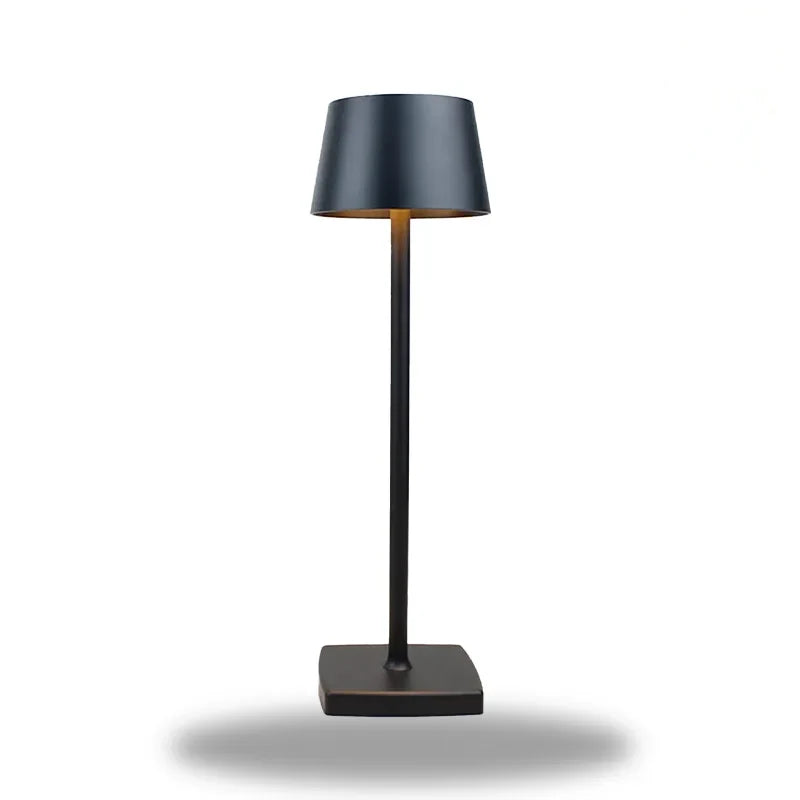 lampe de chevet tactile pied noir