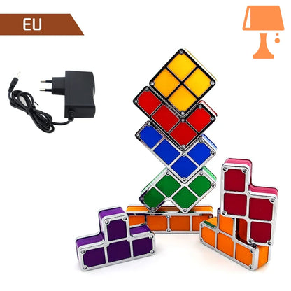 lampe de chevet tetris prise