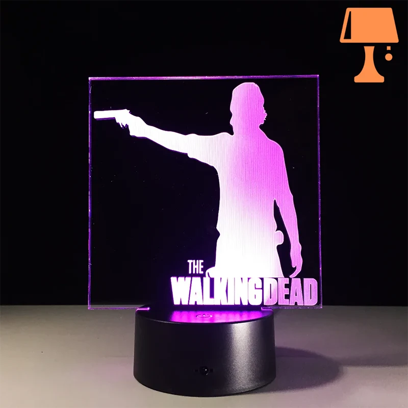 lampe de chevet walking dead dead