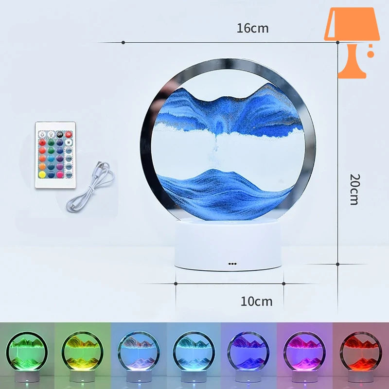 lampe de chevet theme mer couleur