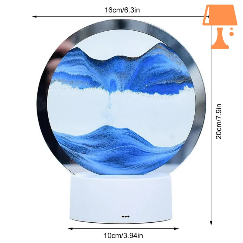 lampe de chevet theme mer mesure