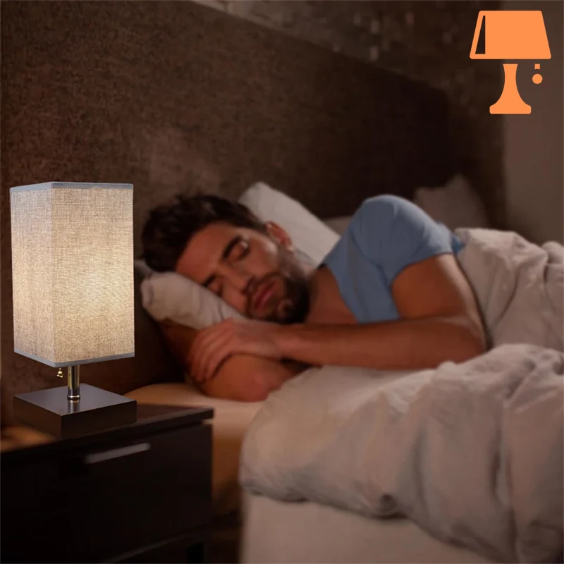 lampe de chevet tissu mesure