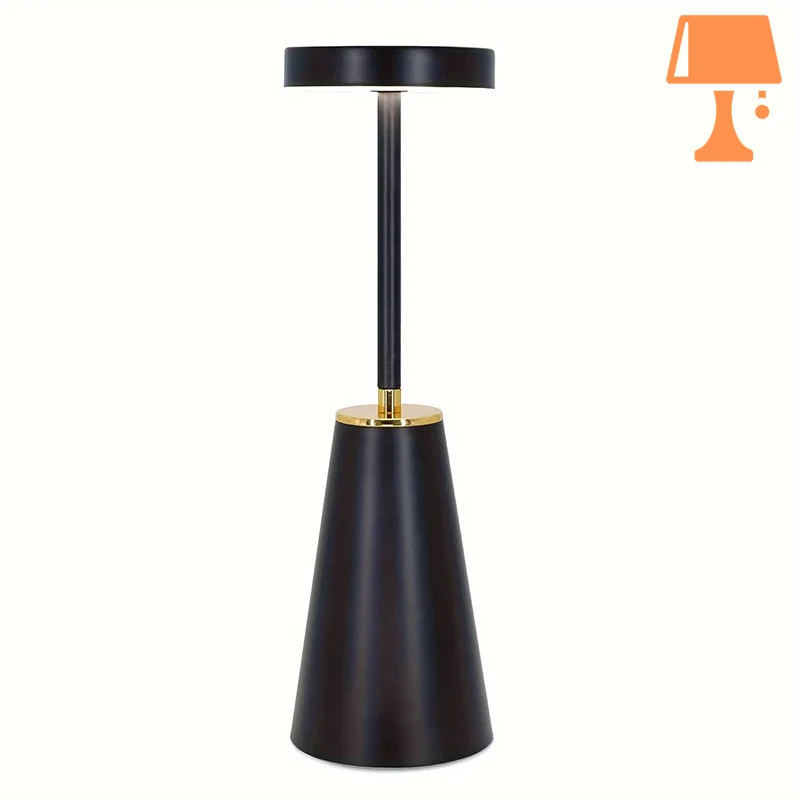 lampe de chevet touch me noir