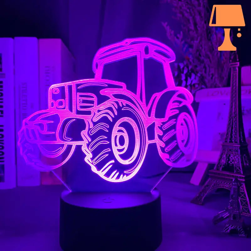 lampe de chevet tracteur ado