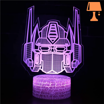 lampe de chevet transformers design