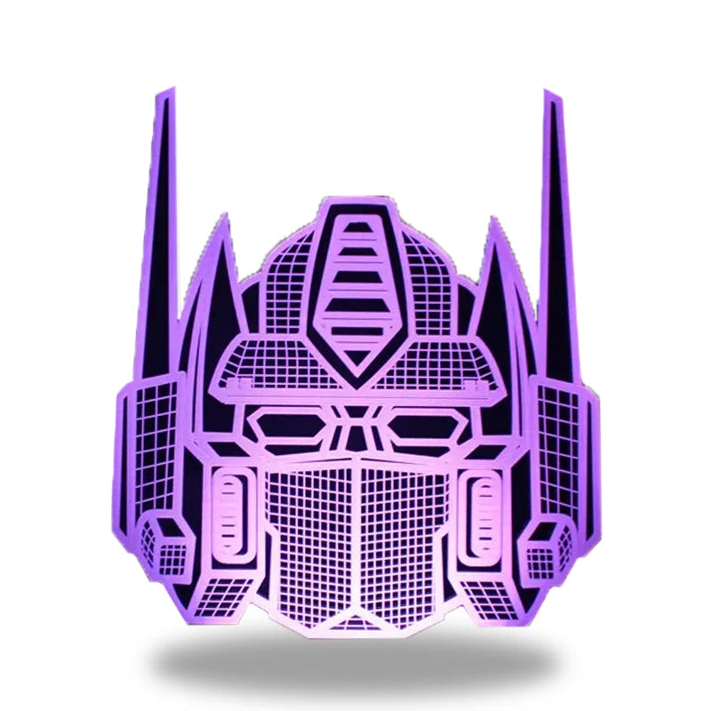 lampe de chevet transformers