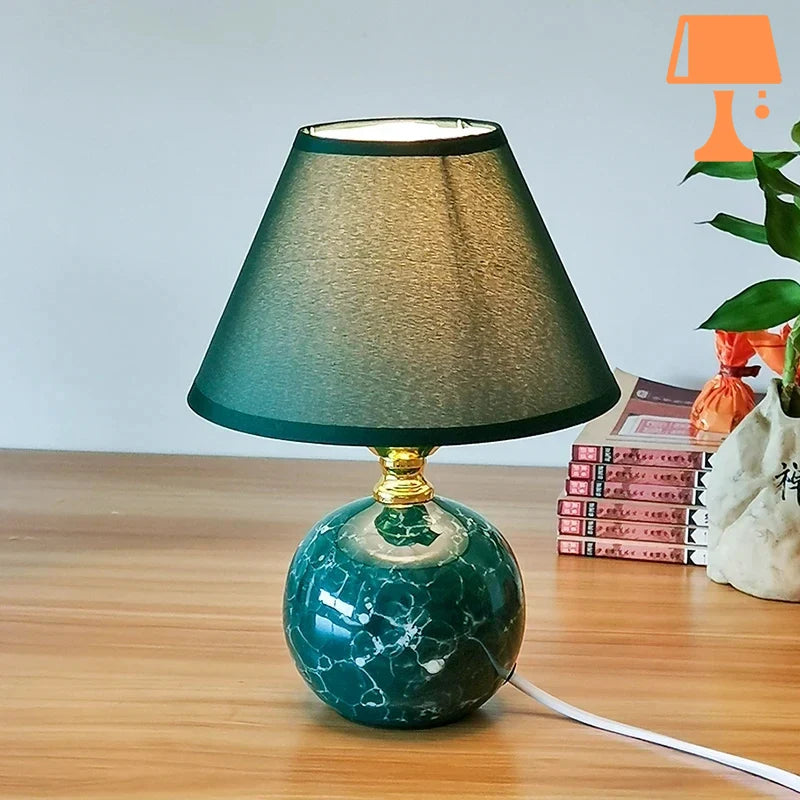 lampe de chevet vert canard design