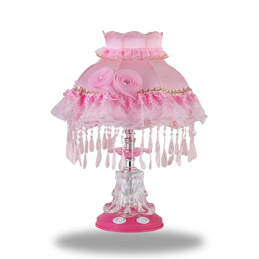 lampe de chevet vieux rose