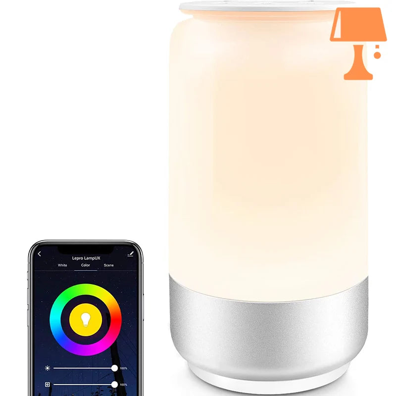 lampe de chevet wifi couleur