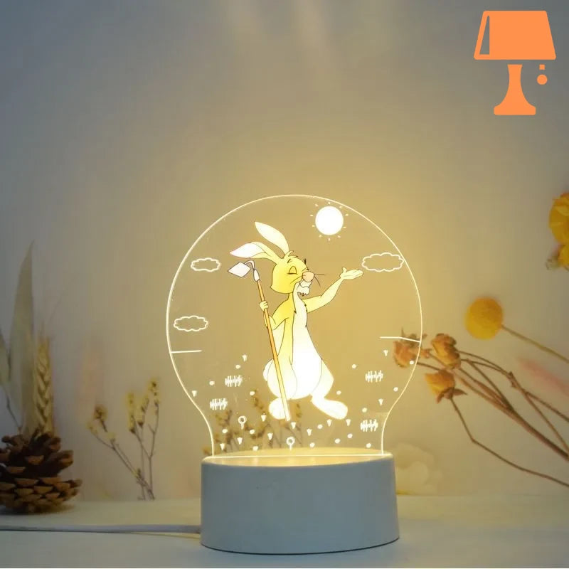 lampe de chevet winnie lapin