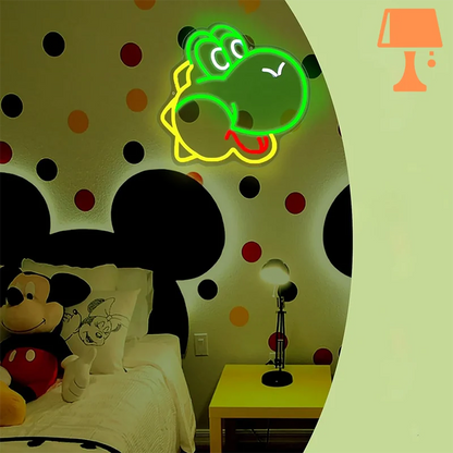 lampe de chevet yoshi murale