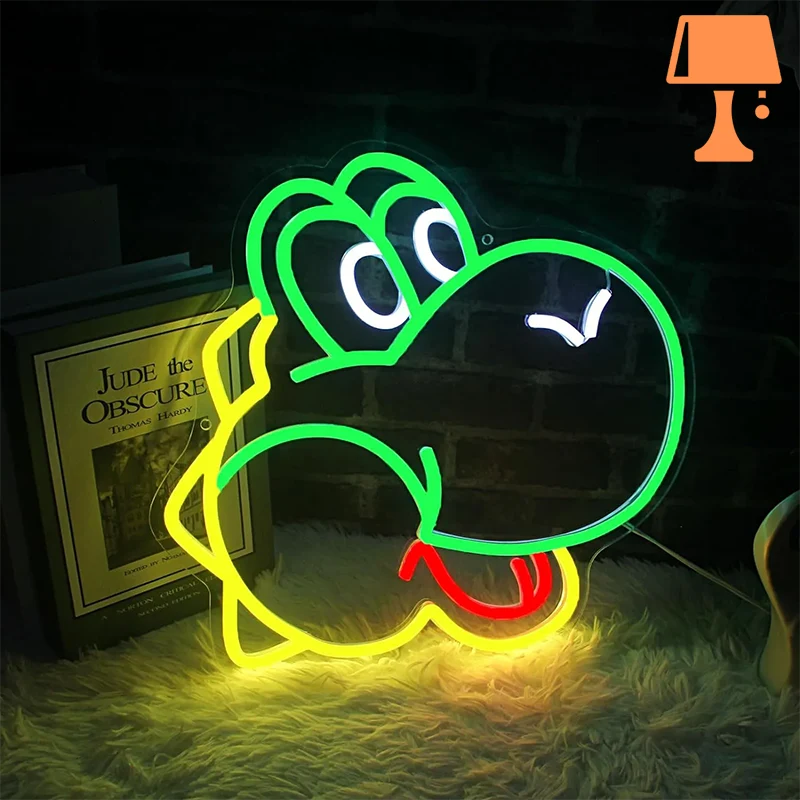 lampe de chevet yoshi neon