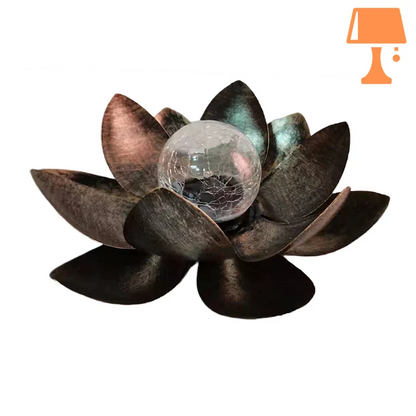 lampe de chevet zen bronze