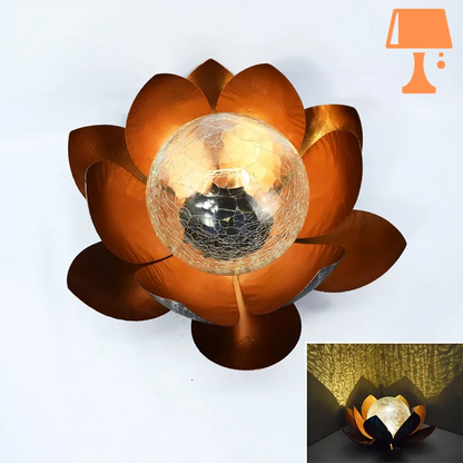 lampe de chevet zen orange