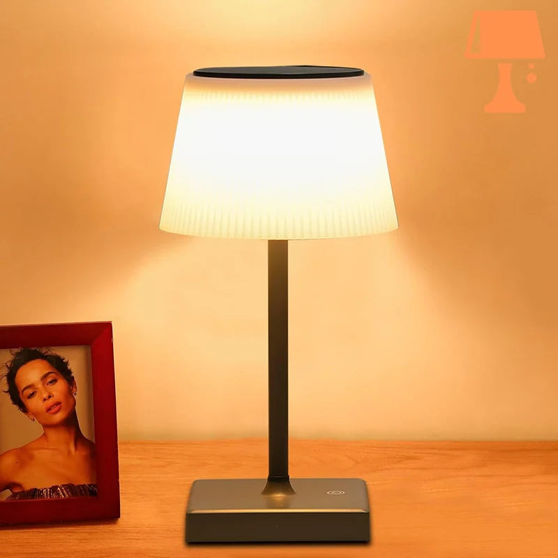 lampe de table solaire puissante design