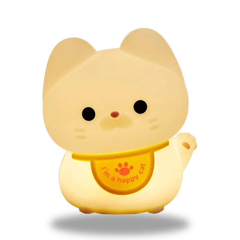 Lampe en forme de chat