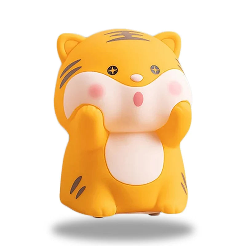 lampe en forme de tigre mignon