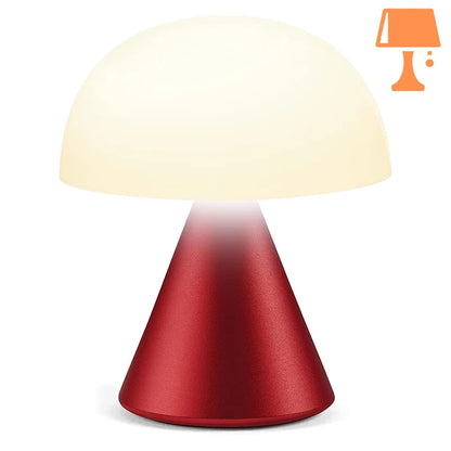 lampe led chevet rouge design