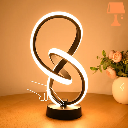 lampe led originale allumee