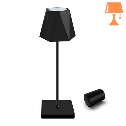 Lampe Led Table de Chevet Noir