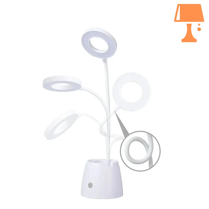 Lampe Liseuse pour Table de Chevet Rotatif