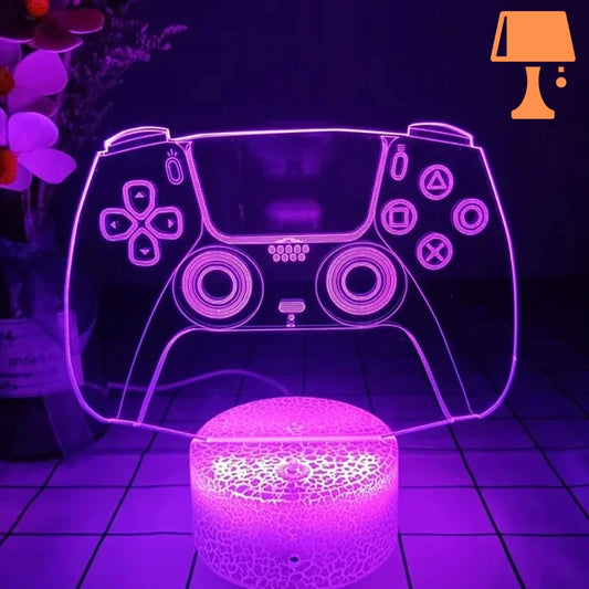 Lampe manette playstation design