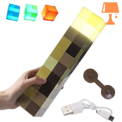 lampe minecraft torche