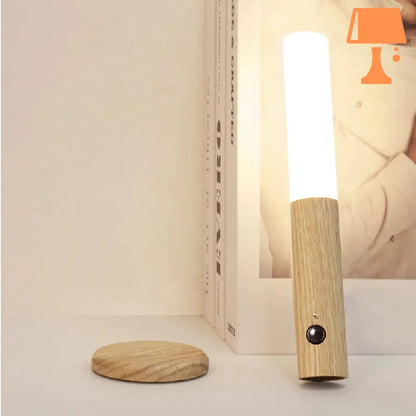 lampe murale à pile chambre bois