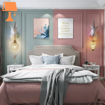 lampe-murale-licorne-chambre