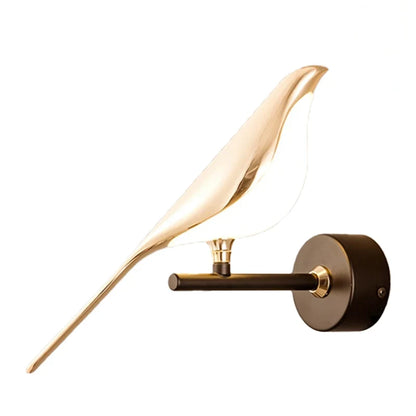 lampe murale oiseau