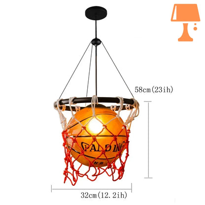 lampe panier de basket mesure