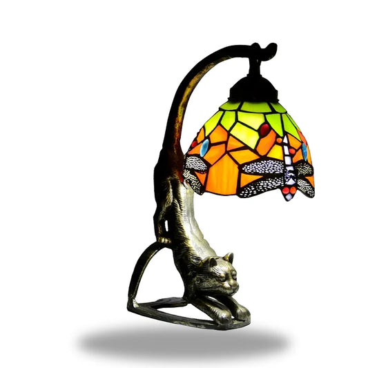 Lampe tiffany chat
