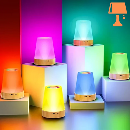 lampe touch de chevet couleur