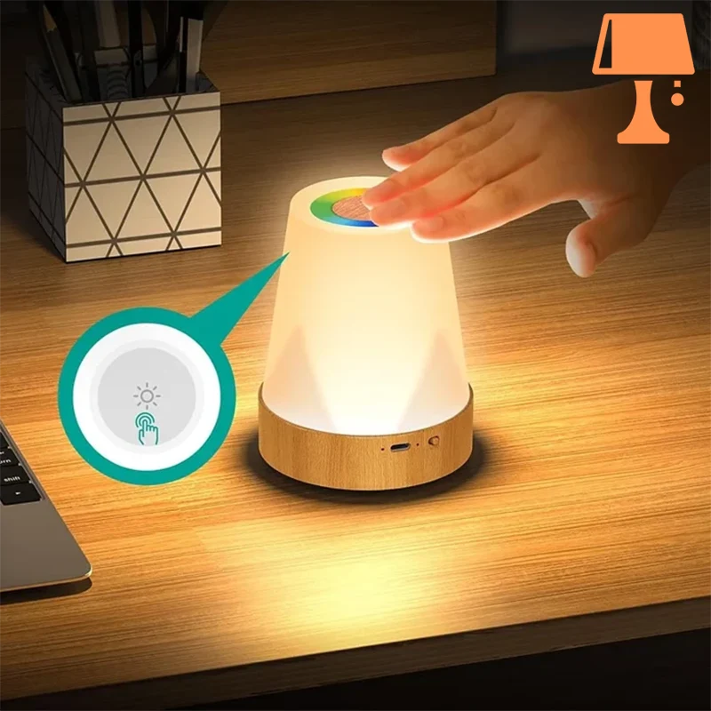 lampe touch de chevet tactile