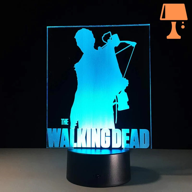 lampe walking dead 3d